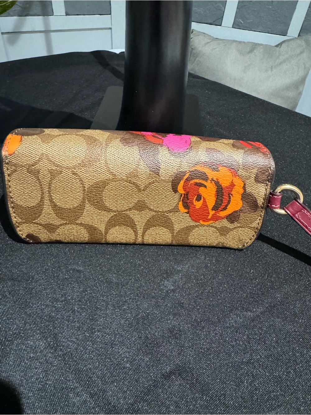 RARE Coach HC8295U Sunglasses + Matching Floral Signature Case Set 🌹 - Picture 7 of 11